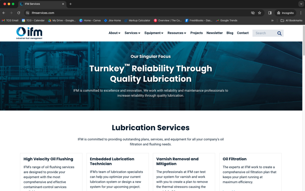 IFM Services’ new website delivers lubrication solutions at your fingertips Featured Image